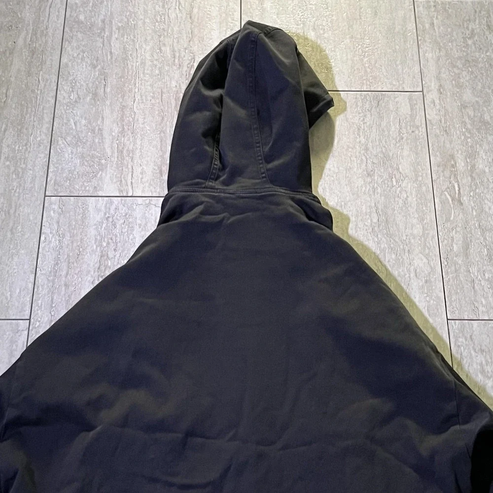 Diesel Jacket Mens Small Black D-Hennes Jogg JoggJeans Hooded Parka Full Zip